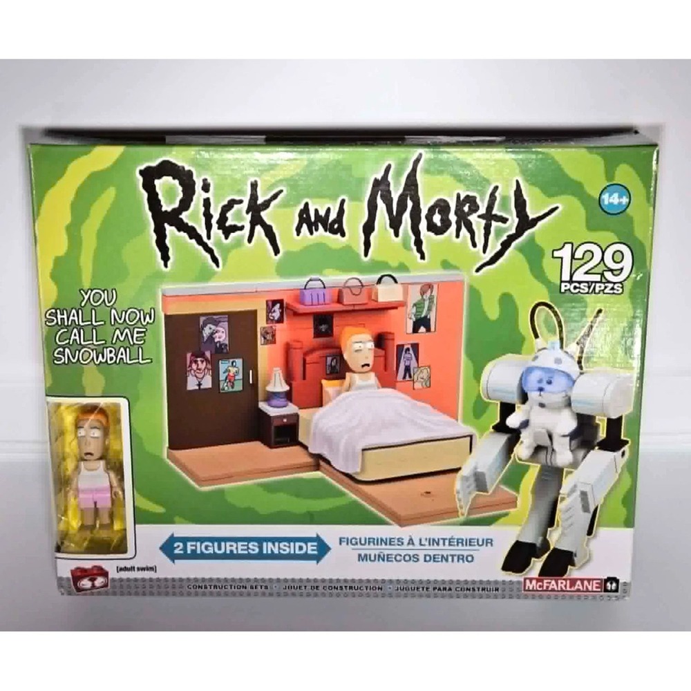 McFarlane Rick And Morty You Shall Now Call Me Snowball 129 pieces